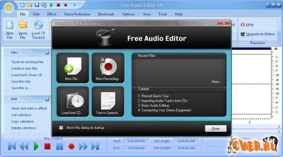 Free Audio Editor 4.0