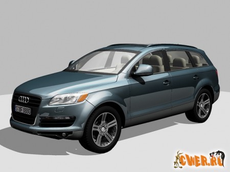 Audi Q7 3dsmax model