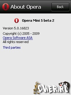 Opera Mini 5 beta 2