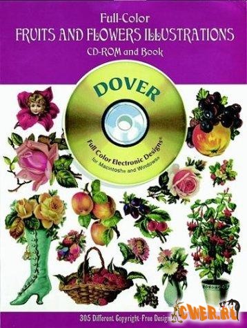 Dover - Color Fruits and Flowers Illustrations