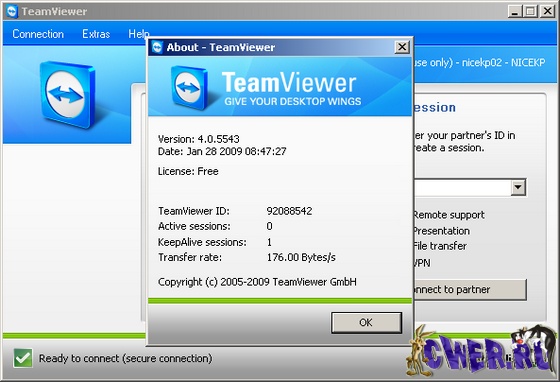 TeamViewer 4.0 Build 5543 + Portable