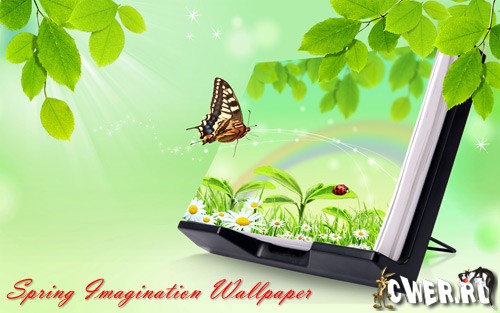 Spring Imagination Wallpaper