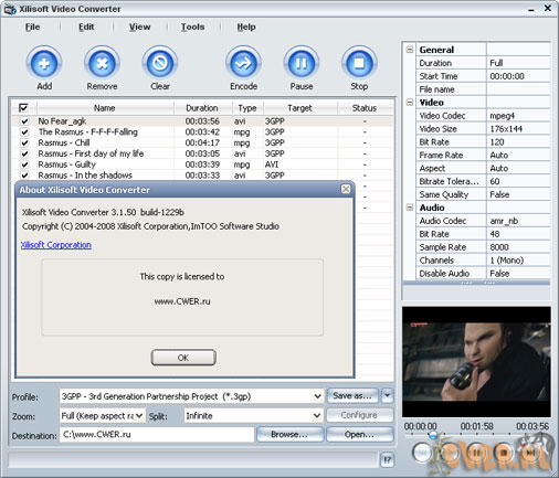 Xilisoft Video Converter 3.1.50.1229b