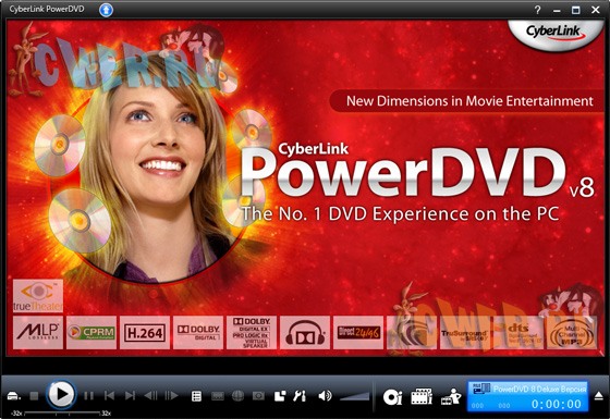 CyberLink PowerDVD 8.0