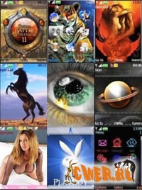 Подборка тем для NOKIA s40 - 6270, 6280, 6131, 6233, 7390 ...