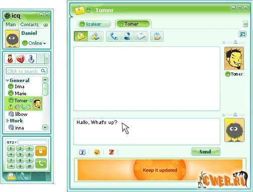 Portable ICQ 6 русская без рекламы