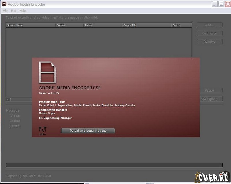 adobe media encoder cs2