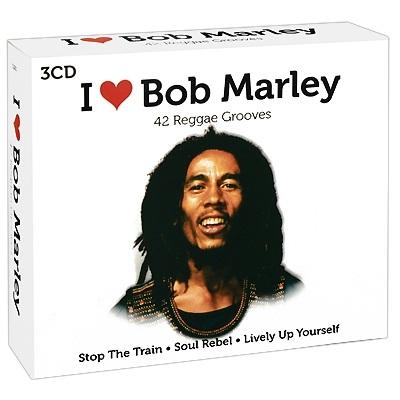 Bob Marley. I Love Bob Marley. 42 Reggae Grooves. 3CD Box Set (2009)