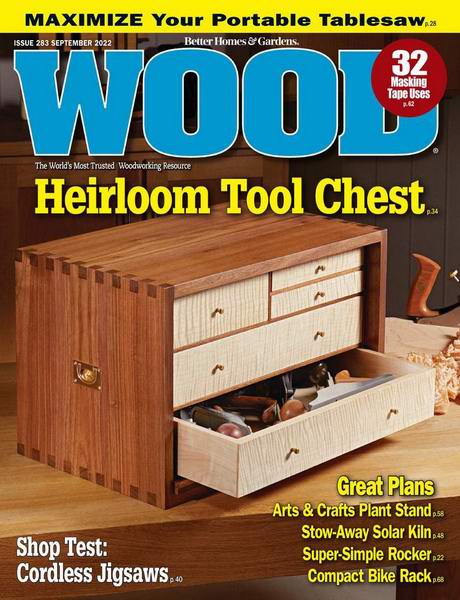 Wood Magazine №283 September сентябрь 2022