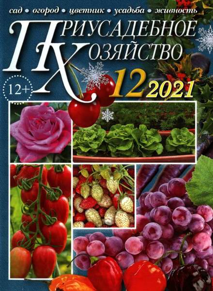 Приусадебное хозяйство №12 декабрь 2021 + приложения Цветы в саду и дома Дачная кухня
