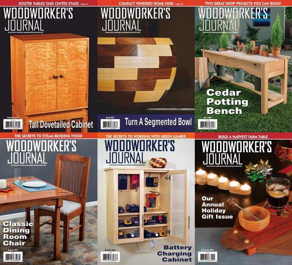 Woodworker's Journal Архив Подшивка 2021 год