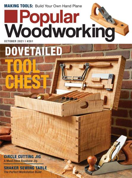 Popular Woodworking №261 October октябрь 2021
