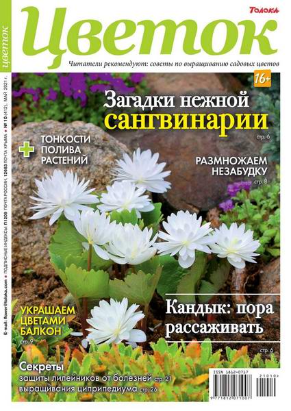 журнал Цветок №10 май 2021