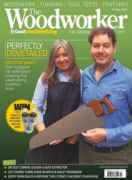 The Woodworker & Good Woodworking №10 October октябрь 2021