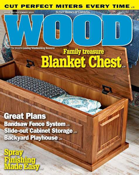 Wood Magazine №262 September сентябрь 2019