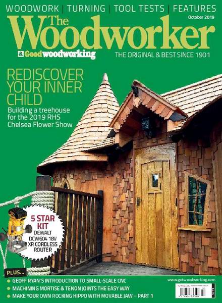 The Woodworker & Good Woodworking №10 October октябрь 2019