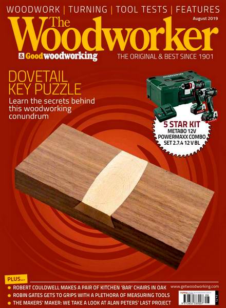 The Woodworker & Good Woodworking №8 August август 2019