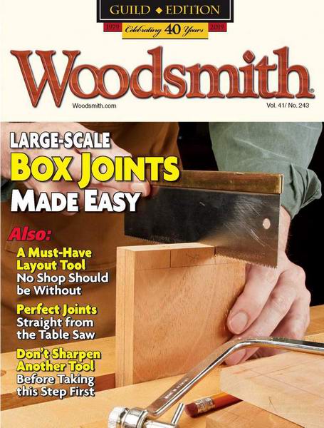 журнал Woodsmith №243 June-July 2019 июнь-июль 2019
