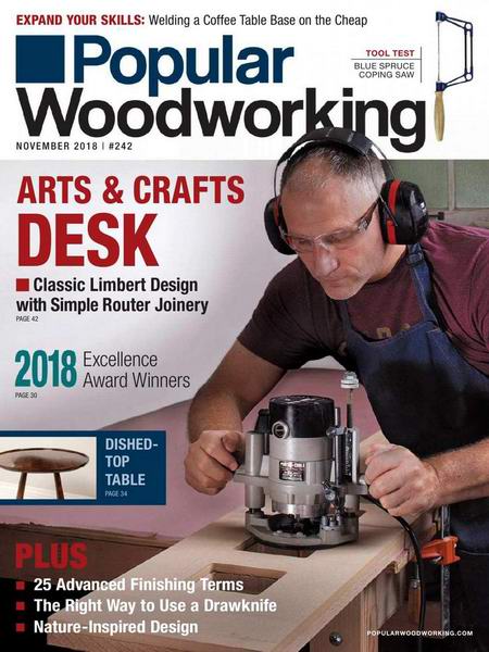 Popular Woodworking №242 November ноябрь 2018