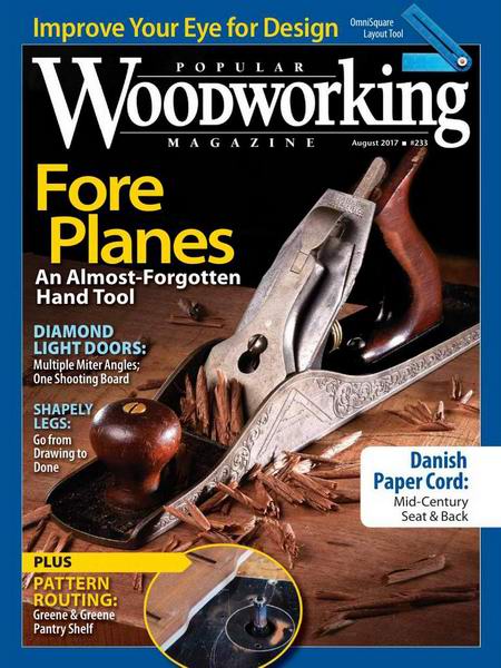 Popular Woodworking №233 August август 2017