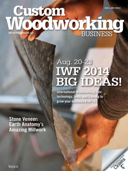 Custom Woodworking Business №7 July июль 2014