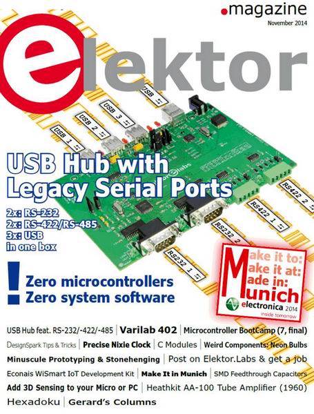 Elektor Electronics №11 (November 2014) USA