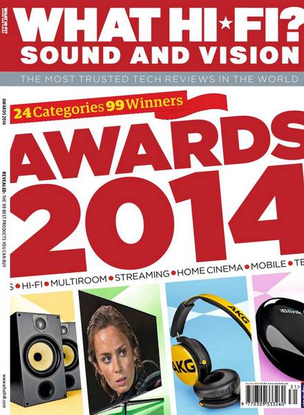 What Hi-Fi? Sound And Vision. Award 2014