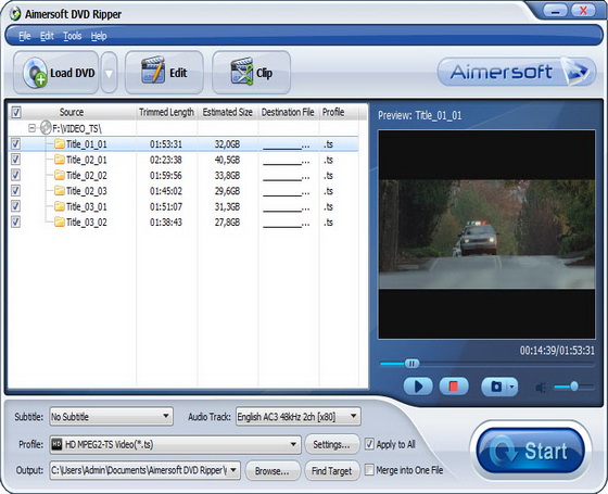 Aimersoft DVD Ripper 2.4.4
