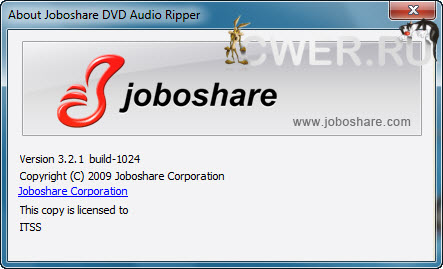 Joboshare DVD Audio Ripper 3.2.1.1024