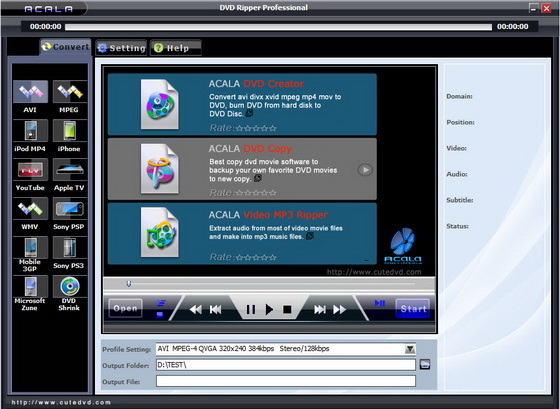 Acala DVD Ripper Professional 6.1.7
