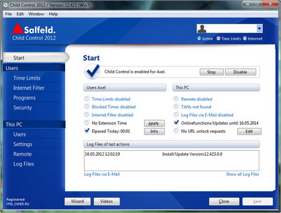 Salfeld Child Control 2012 12.423