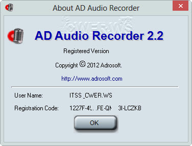 AD Audio Recorder 2.2