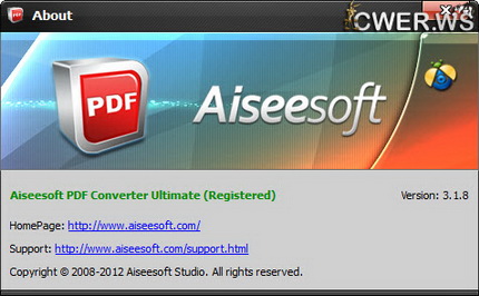 Aiseesoft PDF Converter Ultimate 3.1.8