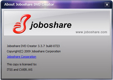Joboshare DVD Creator 3.3.7 Build 0723