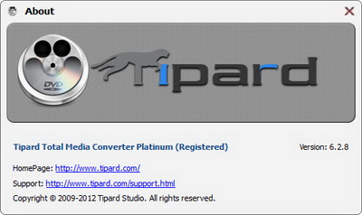 Tipard Total Media Converter Platinum 6.2.8