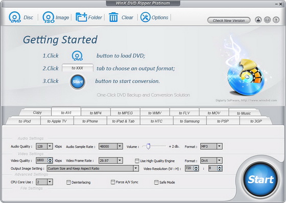 WinX DVD Ripper Platinum 6.9.0 Build 2012072