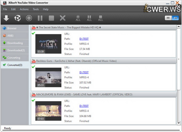 Xilisoft YouTube Video Converter 3.3.3 Build 20120919