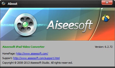 Aiseesoft iPad Video Converter 6.2.72