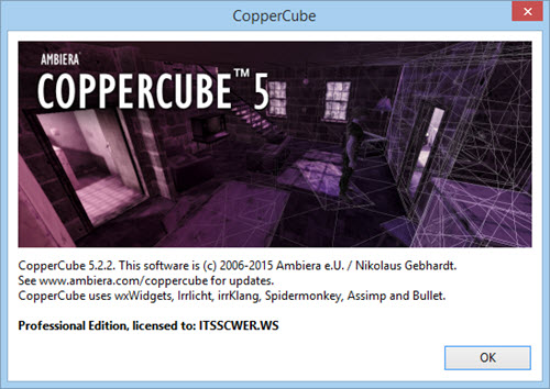 CopperCube 5.2.2 Professional Edition