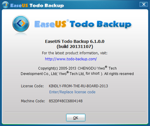 EASEUS Todo Backup Advanced Server