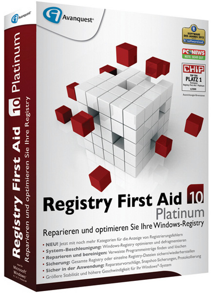 Registry First Aid Platinum 10.1.0 Build 2297