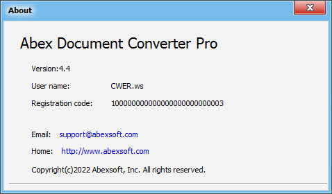 Abex Document Converter Pro
