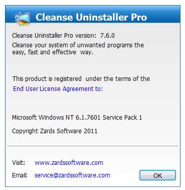 Cleanse Uninstaller Pro 7.6.0