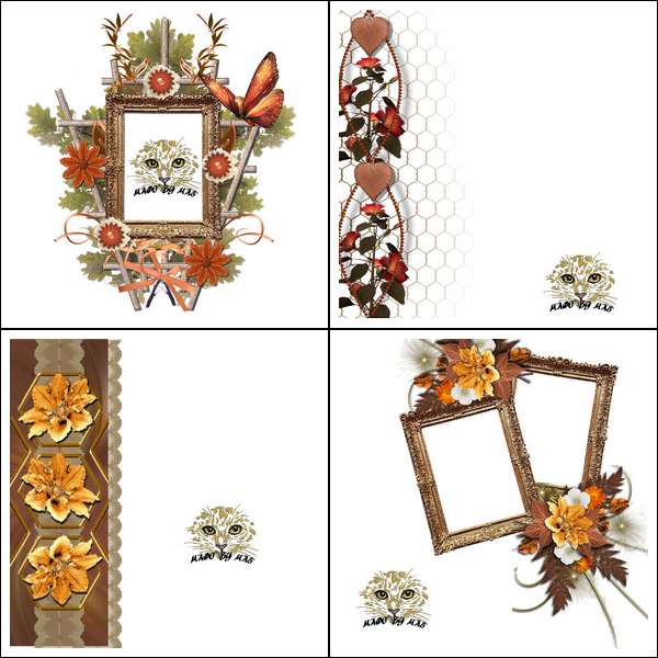 Vintage Digital Scrapbooking Kit (Cwer.ws)