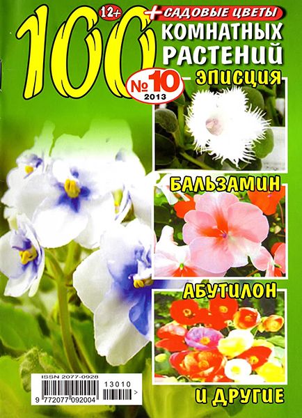 100 комнатных растений №10 2013