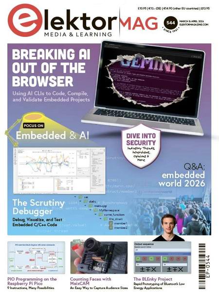 Elektor Mag Elektorlabs Elektor Electronics March-April 2026 №3-4 №544