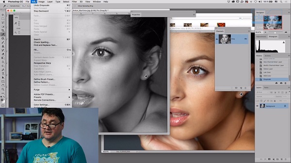 Adobe Photoshop: перевод изображений в Ч/Б и тонирование1