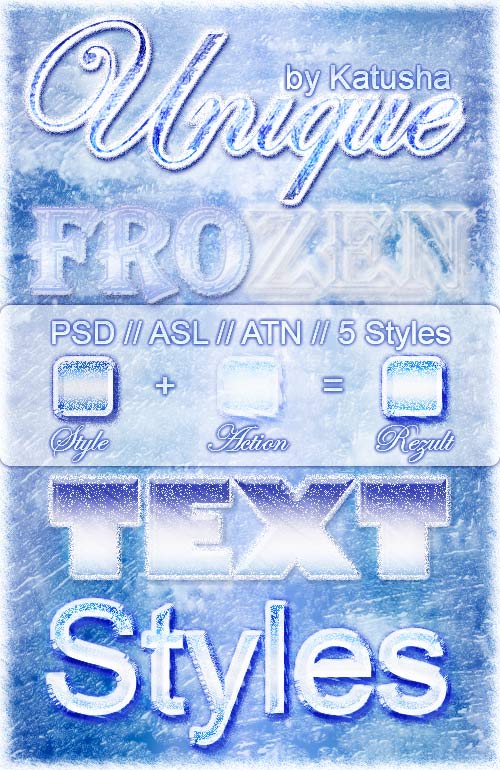 Frozen Text Styles