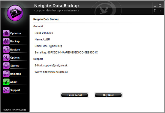 Netgate Data Backup