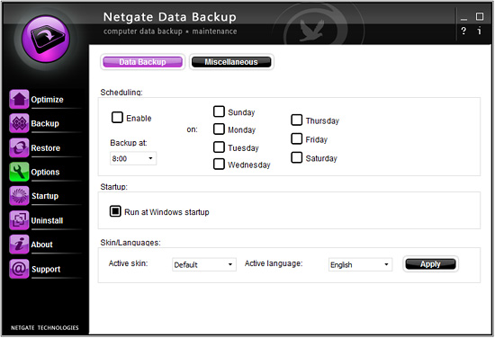 Netgate Data Backup